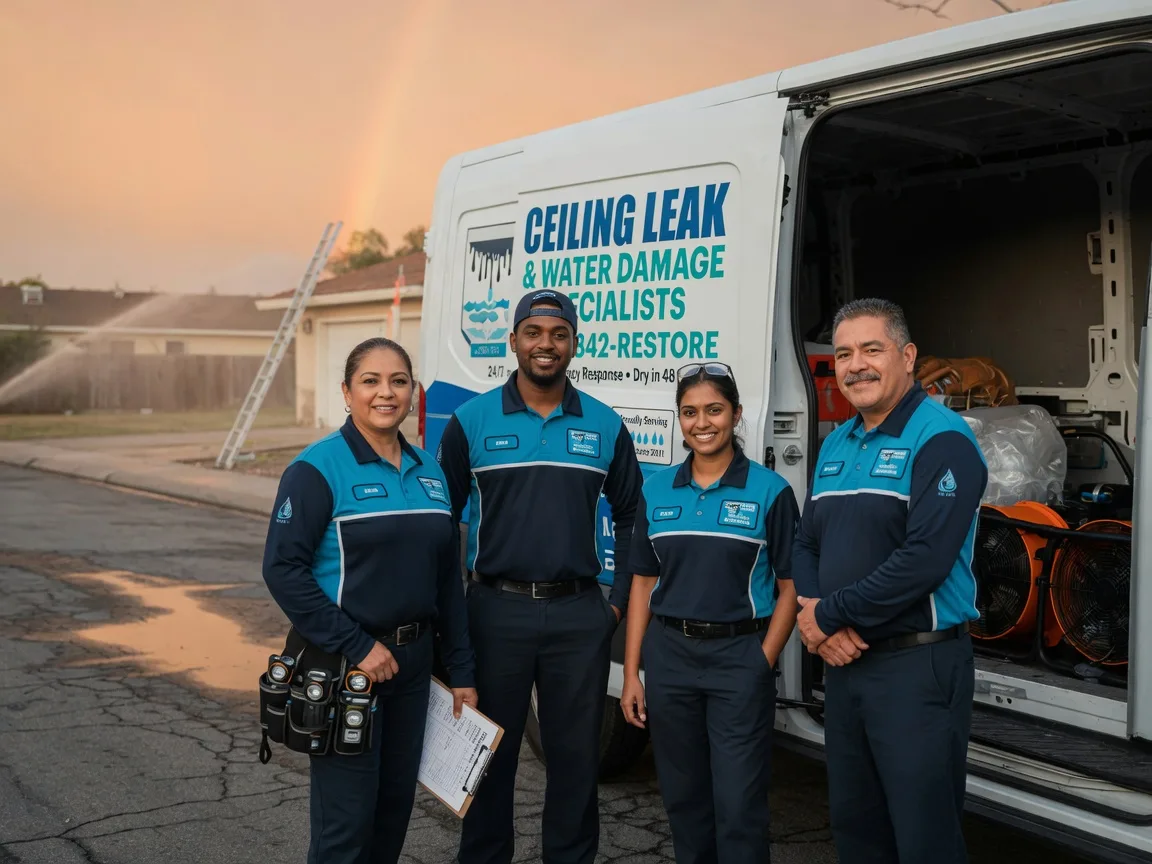Ceiling Leak Cleanup company in Moretown, VT